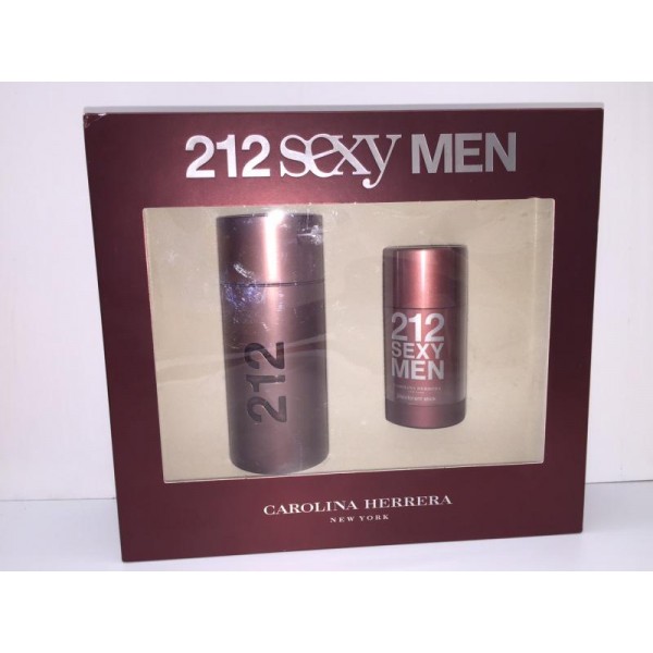 GIFT/SET CAROLINA HERRERA 212 SEXY 2 PCS. 3.4 FL Perfume By CAROLINA HERRERA For MEN