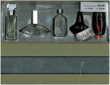 GIFT/SET CALVIN KLEIN 5PCS [ETERNITY+ OBSESSION + SECRET OBSESSION+ EUPHORIA + CK ONE SPLASH. ALL IN . Perfume By CALVIN KLEIN For WOMEN