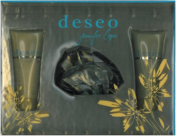 GIFT/SET DESEO 3 PCS. [3.4 FL Perfume By JENNIFER LOPEZ For WOMEN