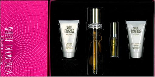 GIFT/SET WHITE DIOMAND 4PCS.