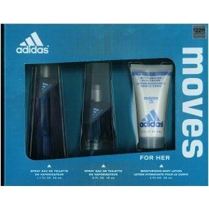 GIFT/SET ADIDAS MOVE 3PCS.[1.7 FL by ADIDAS For +WOMEN
