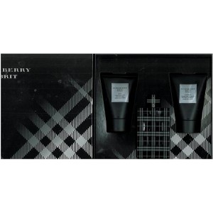 GIFT/SET BURBERRY BRIT 3 PCS. [3.3 FL Perfume By BURBERRY For MEN
