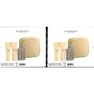 GIFT/SET BURBERRY LONDON 3 PIECES [3.4 FL Perfume By BURBERRY For WOMEN