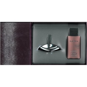 GIFT/SET EUPHORIA 2PCS.'1.7 EDP SPR/ 6.7 GLASS BOTTLE LOTION) WOMEN. DESIGNER:CALVIN KLEI Perfume By CALVIN KLEIN For Women