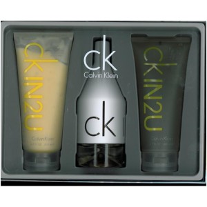 GIFT/SET CKIN2U 3 PCS. [5.1 FL Perfume By CALVIN KLEIN For Kid