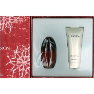 GIFT/SET OBSESSION 2PCS.'1. Perfume By CALVIN KLEIN For WOMEN