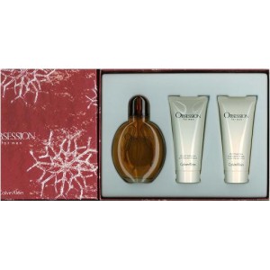GIFT/SET OBSESSION 3PCS.'4. Perfume By CALVIN KLEIN For )MEN