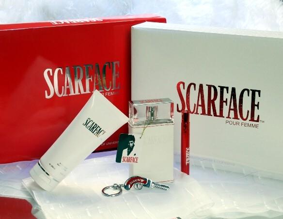 GIFT/SET SCARFACE 5 PIECES [3.4 FL Perfume By UNIVERSAL STUDIOS For Women