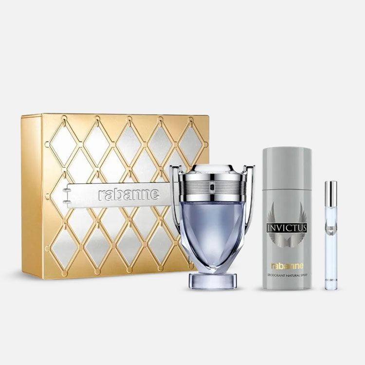 BY PACO RABANNE PACO RABANNE INVICTUS(M)(T/B)3PC