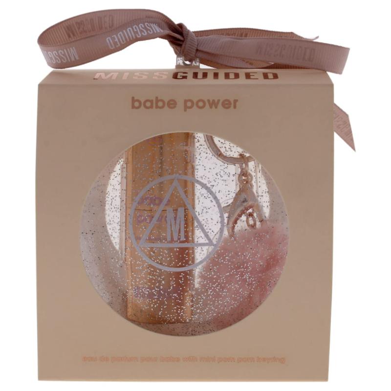 BY MISSGUIDED MISSGUIDED BABE POWER(W)2PC SET ORNAMENT WITH 10ML EDP SP MINI & POMPOM KEY