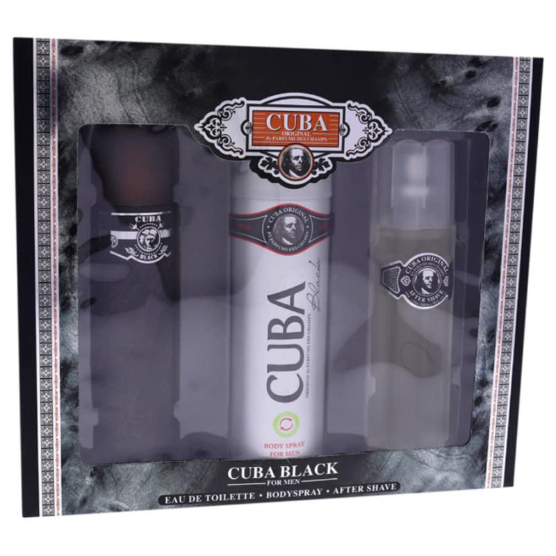 BY CUBA CUBA BLACK(M)(W/B)(LI FREE)3PC