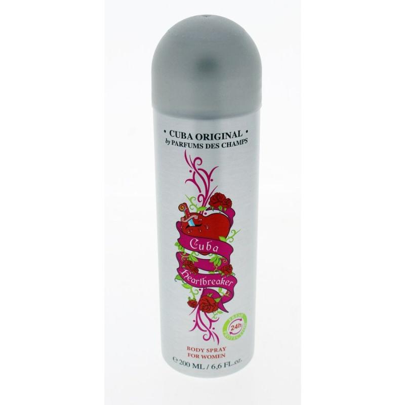 BY CUBA CUBA HEART BREAKER(W)BODY SPRAY