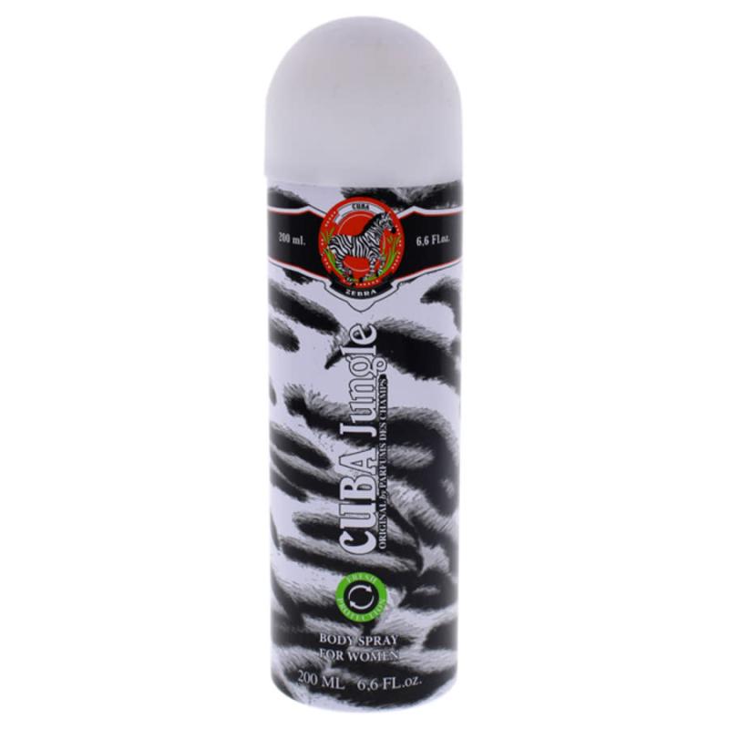 BY CUBA CUBA JUNGLE ZEBRA(W)BODY SPRAY