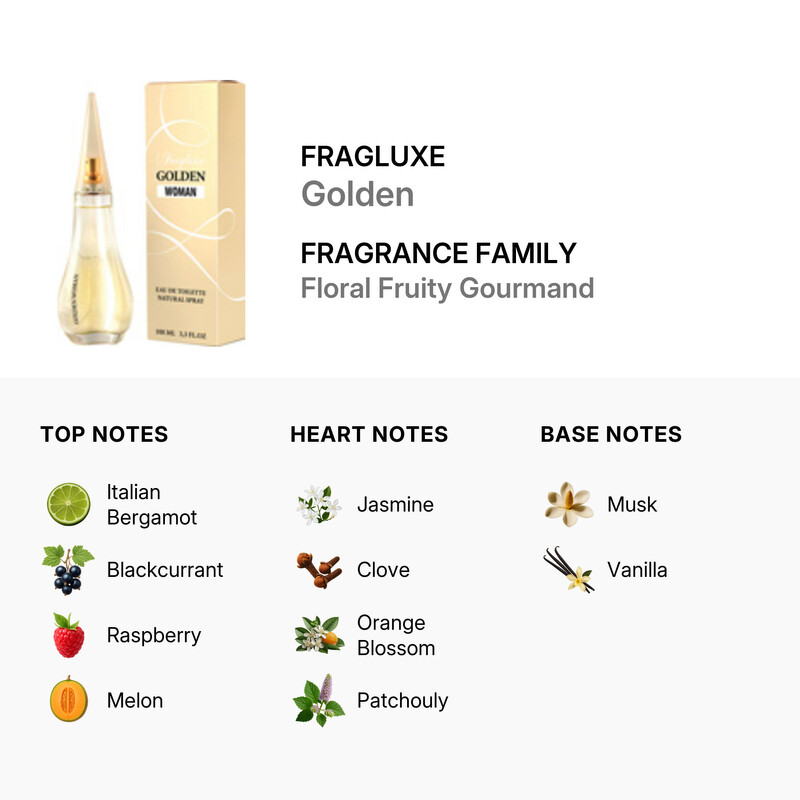 BY FRAGLUXE FRAGLUXE GOLDEN WOMAN(W)EDT SP