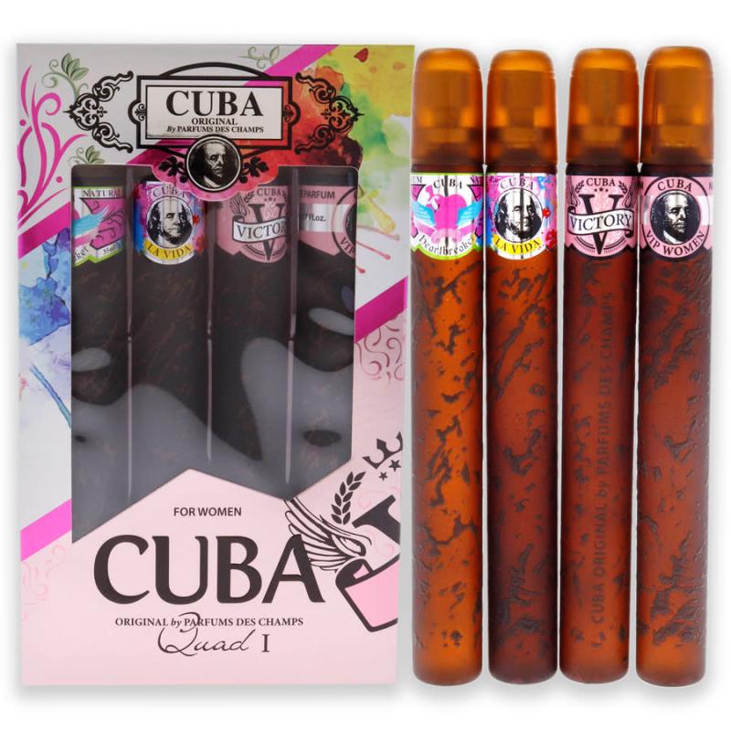 BY CUBA CUBA QUAD1(W)(W/B)(LI)4PC SET(4 X