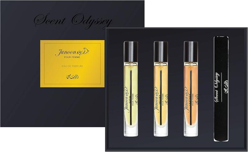 BY RASASI RASASI SCENT ODYSSEY JUNOON(W)(DF)(LI FREE)3PC SET(3 X 7.5ML