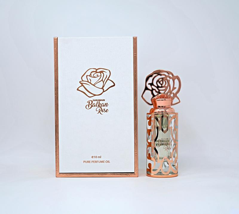 BY AL HARAMAIN AL HARAMAIN BALKAN ROSE(U)PURE PERFUME OIL 10ML(LI BY FOR KID