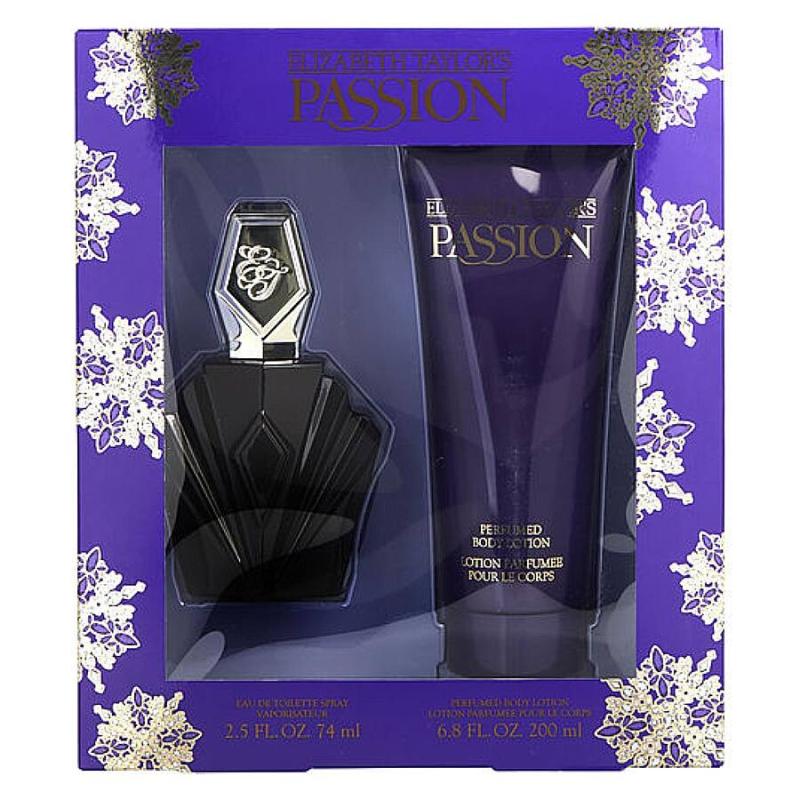 BY ELIZABETH TAYLOR PASSION(W)(W/B)(LI FREE)2PC