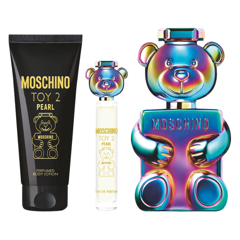 BY MOCHINO MOSCHINO TOY 2 PEARL(U)(H/B)3PC SET(3.4 EDP BY  FOR KID