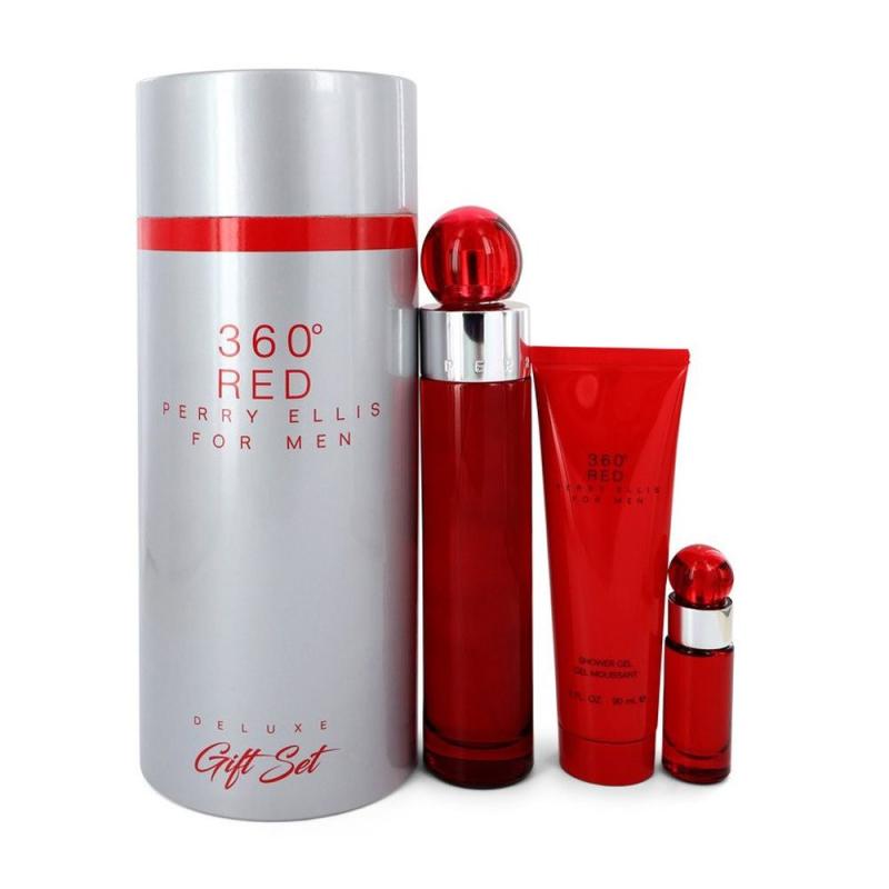 BY PERRY ELLIS 360 RED(M)(LI FREE)3PC