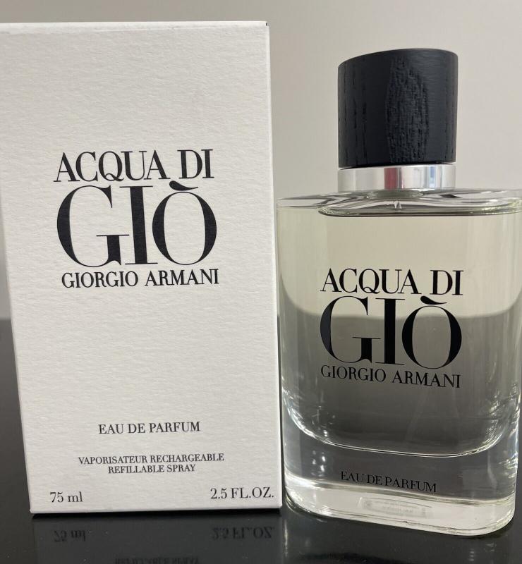 ACQUA DI GIO 2.5OZ EDP REFILLABLE BY GIORGIO ARMANI By GIORGIO ARMANI For Men ACQUA DI GIO 2.5OZ EDP REFILLABLE BY GIORGIO ARMANI By GIORGIO ARMANI For Men