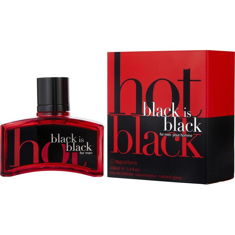 BLACK IS BLACK HOT BLACK By Men Perfume For Men