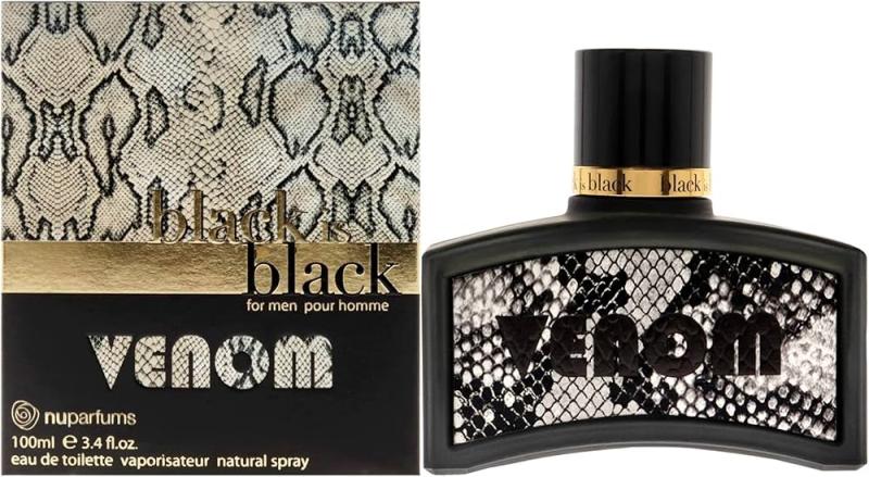BLACK IS BLACK VENOM BY UNKNOWN By Men Perfume For Men