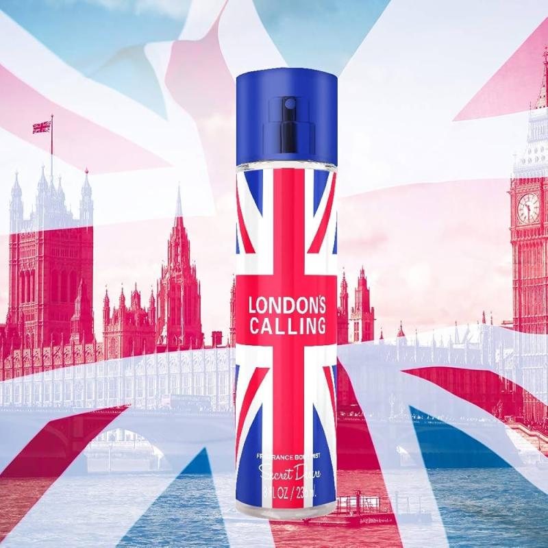 BODY MIST LONDONS CALLING By SECRET DESIRE For Women