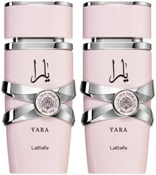 GIFT/SET BUNDLE LATTAFA YARA PACK OF 2 PIECE  YARA 100ML EDP, YARA 100ML EDP FOR WOMEN. DESIGNER:LATTAF