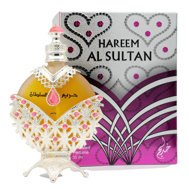 HAREEM AL SULTAN SILVER 35ML EDP FOR MEN AND WOMEN. DESIGNER:HAREEM AL BY FOR