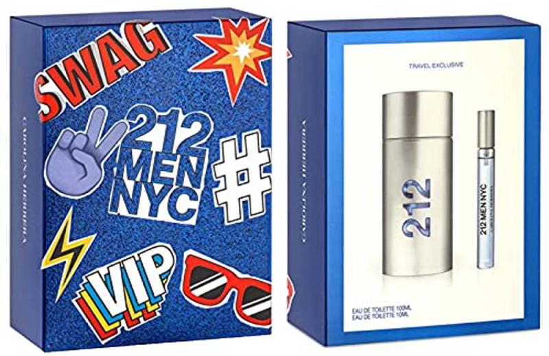 GIFT/SET 212 CAROLINA HERRERA 2 PCS.  3.4 FL By CAROLINA HERRERA For MEN