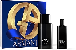GIFT/SET ARMANI CODE 2PCS.:4. By GIORGIO ARMANI For MEN