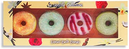 GIFT/SET NB BATH BOMB DONUT VINILLA BY NEW BRAND4 PCS. FOR WOMEN. DESIGNER:NEW BRAN