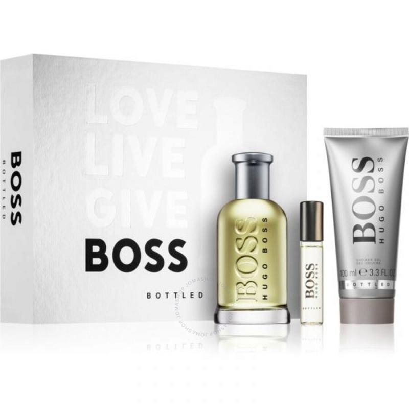 GIFT/SET BOSS HUGO BOSS 3 PCS.: GREY BOX 3.4 FL By HUGO BOSS For MEN
