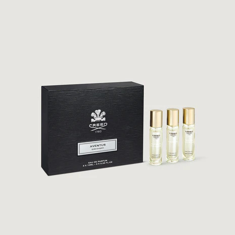 CREED AVENTUS COLOGNE 3 PCS. SET: 3PC MINI SET 3 X 10ML EDP FOR MEN. BY  FOR