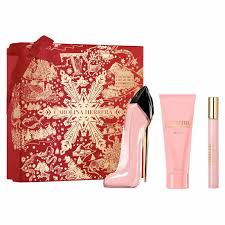 GIFT/SET GOOD GIRL BLUSH BY CAROLINA HERRERA 3 PCS. 2.7 FL