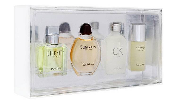 GIFT/SET CALVIN KLEIN 4PCS. MINIATURES: OBSESSION, ETERNITY, CK ONE, ESCAPE MEN. DESIGNER:CALVIN KLEI By CALVIN KLEIN For MEN