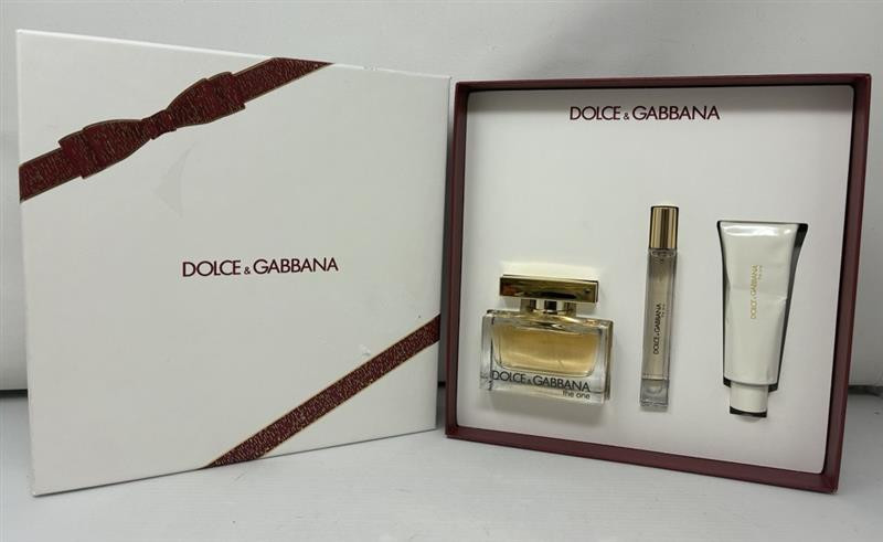 GIFT/SET DG THE ONE ONLY 3 PCS.  2.