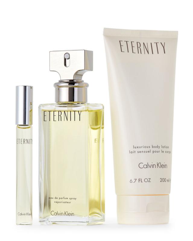 GIFT/SET ETERNITY 3PCS. INCLUDES 3.3 FL BY CALVIN KLEIN FOR WOMEN