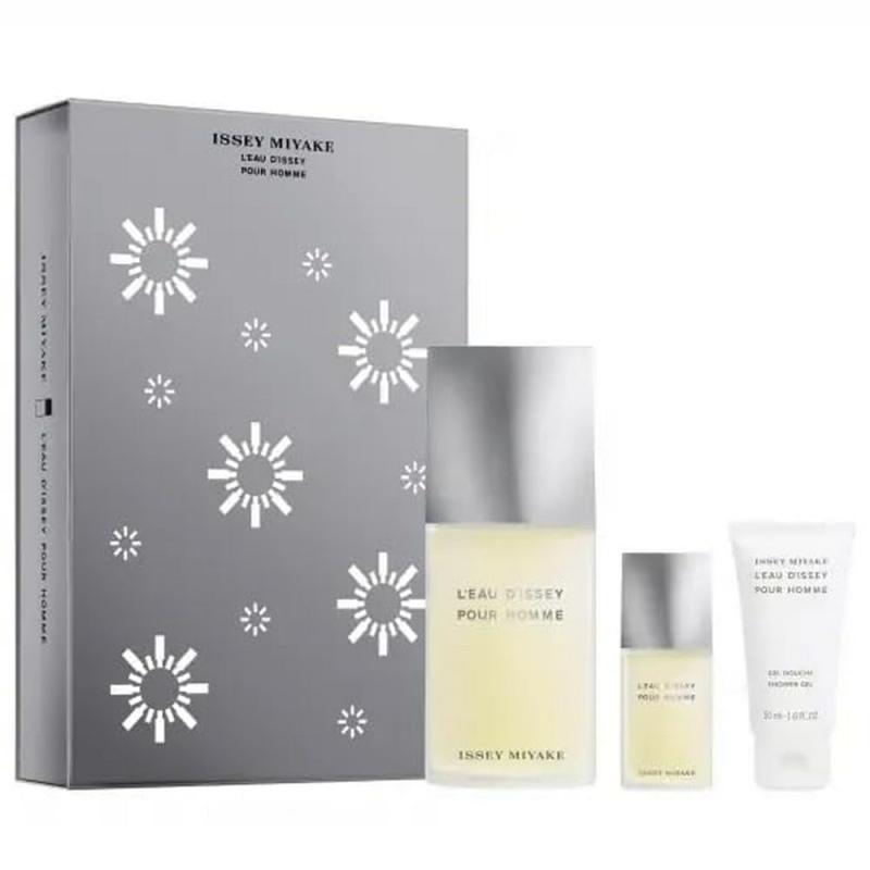 GIFT/SET ISSEY MIYAKE 3 PCS.  4.2 FL By ISSEY MIYAKE For MEN