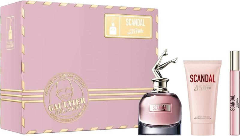 GIFT/SET JEAN PAUL GAULTIER SCANDAL 3 PCS.  2. By JEAN PAUL GAULTIER For Women