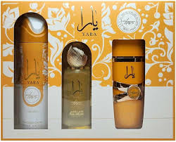 LATTAFA YARA TOUS 3 PC SET: 3.4 EDP SPRAY + 6.8 DEO SPRAY + HAIR MIST WOMEN. BY  FOR 