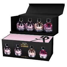 YSL MON PARIS 4 PCS MINIATURE SET WOMEN : 7.5ML (W) MINIATURE SET:MON PARIS EDP + MON PARIS EDP + MON PARIS LUMIERE EDT + MON PARIS FOR WOMEN. By  For Women
