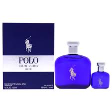 GIFT/SET POLO BLUE 2 PCS.  4.2 FL By RALPH LAUREN For MEN