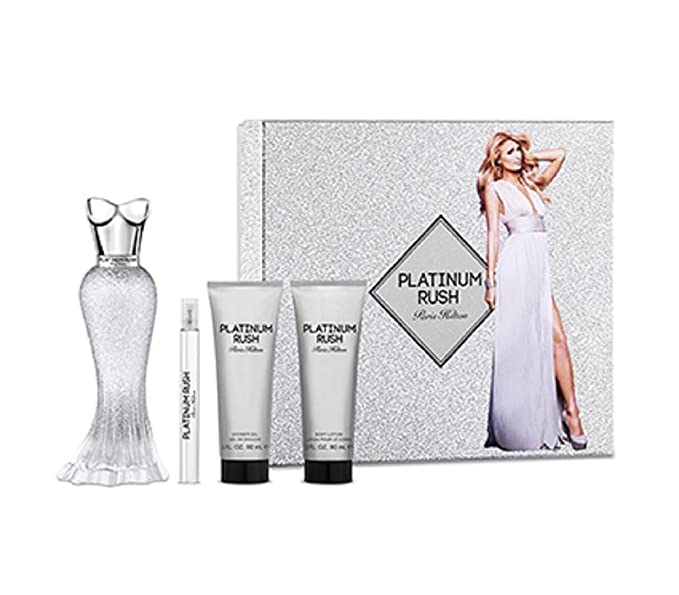 GIFT/SET PARIS HILTON PALTINUM RUSH 4 PCS.  3. BY PARIS HILTON FOR SPRAY
