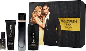 GIFT/SET PARIS HILTON GOLD RUSH BY PARIS HILTON 4 PCS.  3.4 FL