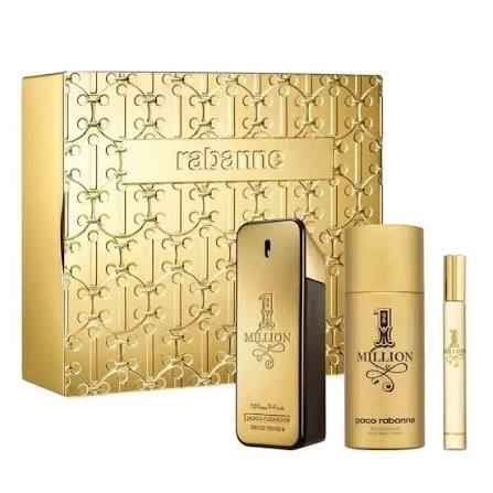 GIFT/SET 1 MILLION BY PACO RABANNE 3PCS.: 3. By PACO RABANNE For Men