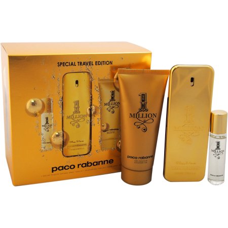 GIFT/SET 1 MILLION BY PACO RABANNE 3PCS. [3.4 FL By PACO RABANNE For MEN