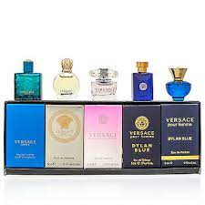 GIFT/SET VERSACE 5 PCS. NEW  .17 FL BY VERSACE FOR W