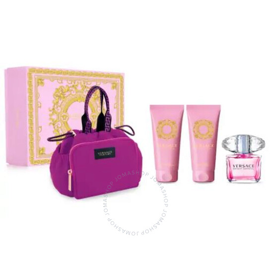 GIFT/SET BRIGHT CRYSTAL 4PCS : 3. By VERSACE For WOMEN